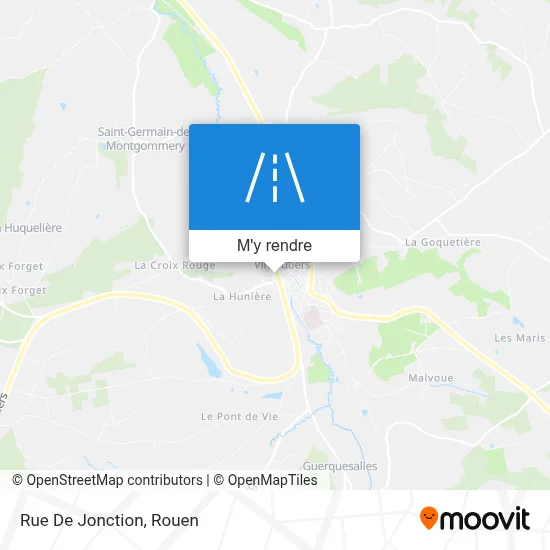 Rue De Jonction plan
