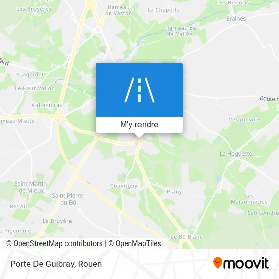 Porte De Guibray plan