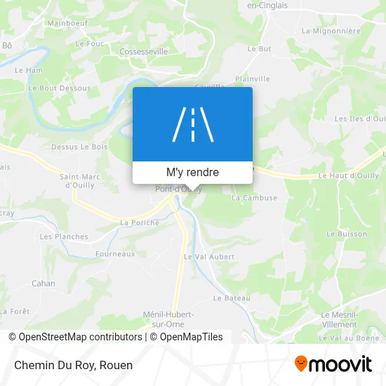 Chemin Du Roy plan