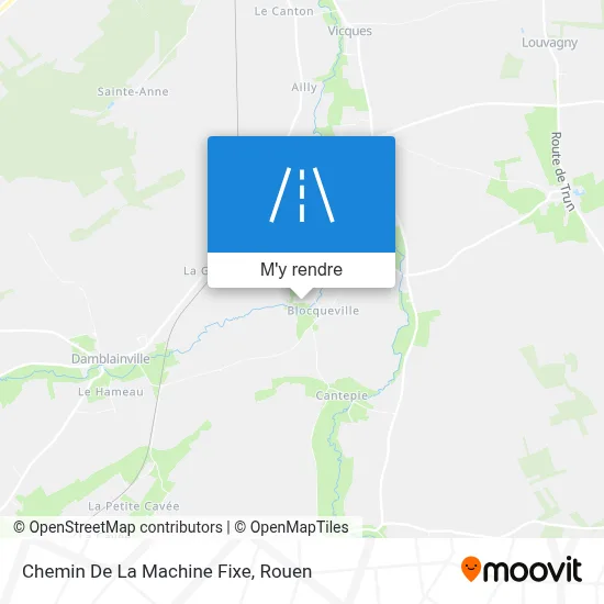 Chemin De La Machine Fixe plan