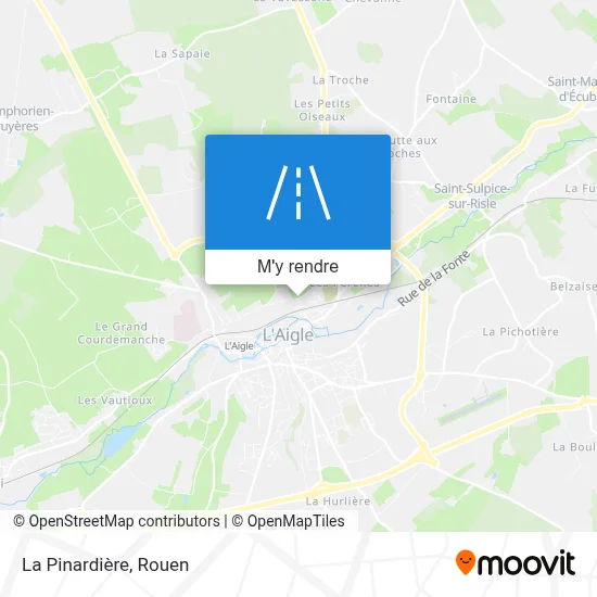 La Pinardière plan