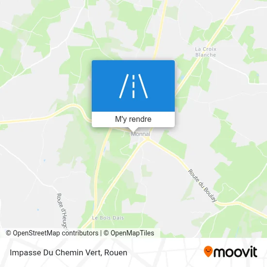 Impasse Du Chemin Vert plan
