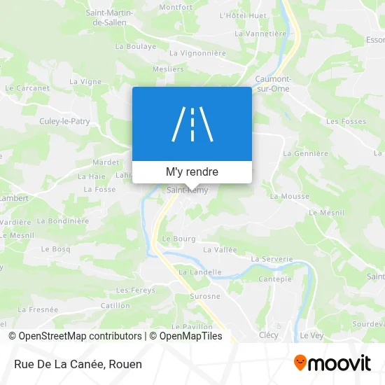 Rue De La Canée plan