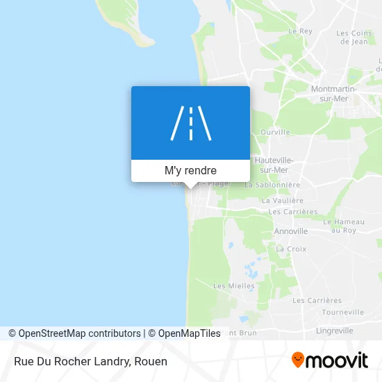 Rue Du Rocher Landry plan