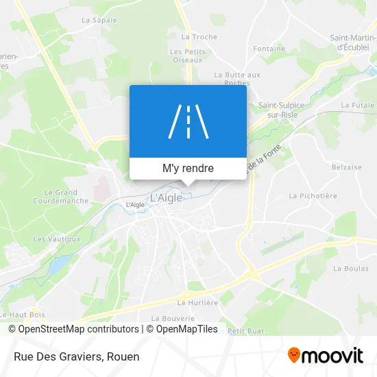 Rue Des Graviers plan