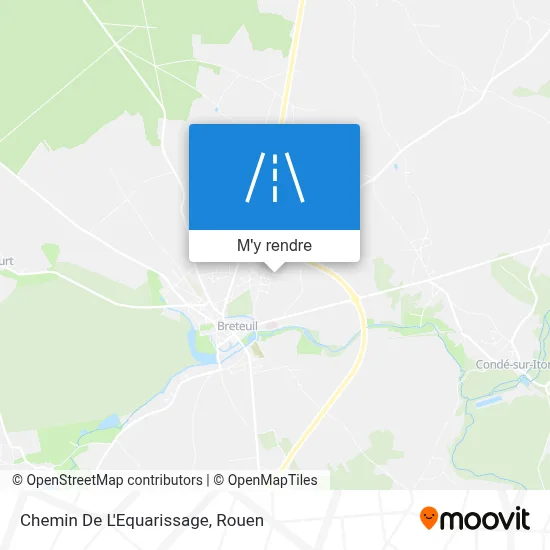 Chemin De L'Equarissage plan