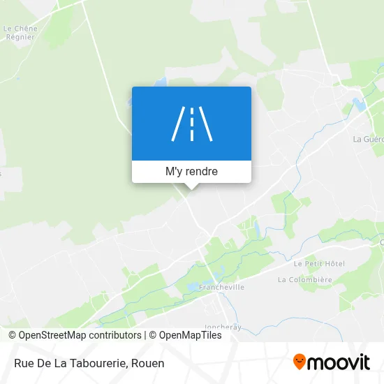Rue De La Tabourerie plan
