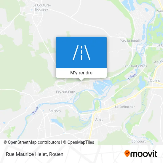 Rue Maurice Helet plan