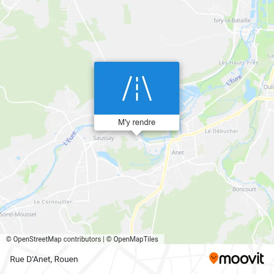 Rue D'Anet plan