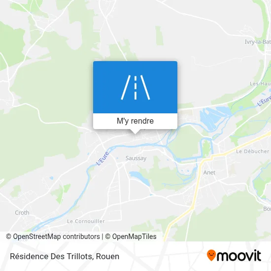 Résidence Des Trillots plan