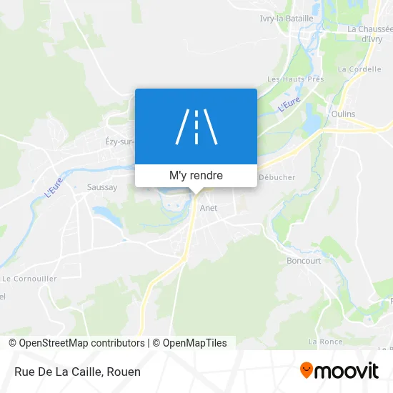 Rue De La Caille plan