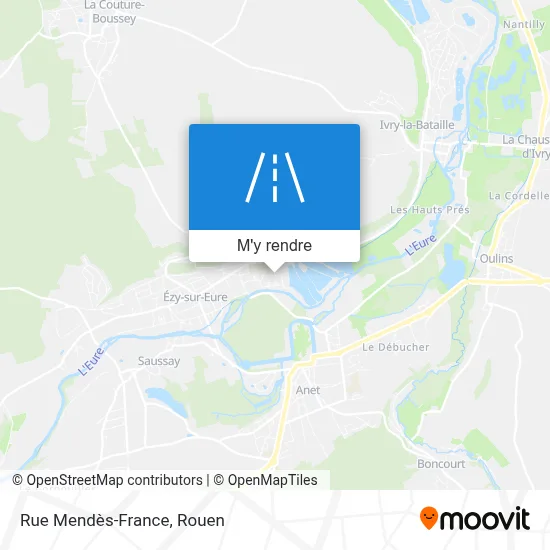 Rue Mendès-France plan