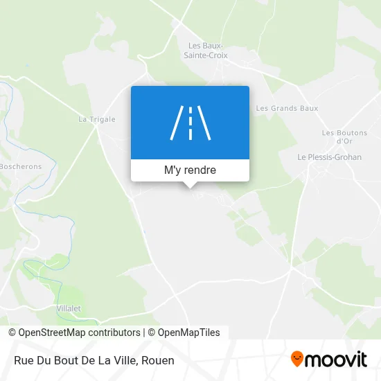 Rue Du Bout De La Ville plan