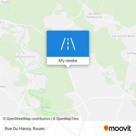 Rue Du Hanoy plan