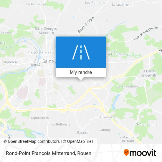 Rond-Point François Mitterrand plan