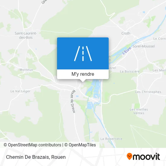 Chemin De Brazais plan