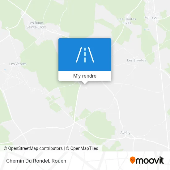 Chemin Du Rondel plan