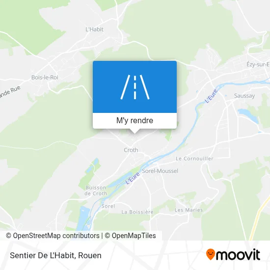 Sentier De L'Habit plan