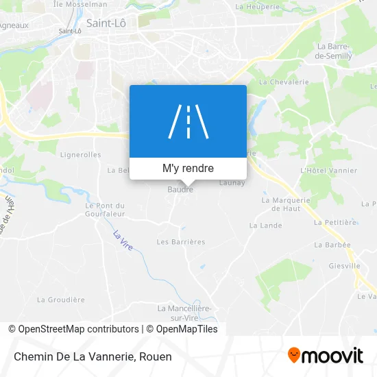 Chemin De La Vannerie plan