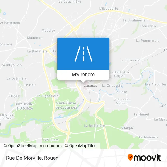 Rue De Morville plan