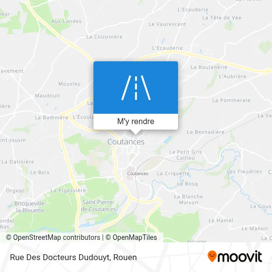 Rue Des Docteurs Dudouyt plan