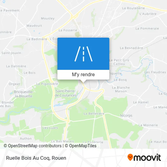 Ruelle Bois Au Coq plan