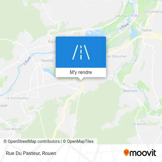 Rue Du Pasteur plan