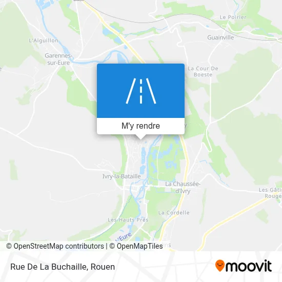 Rue De La Buchaille plan