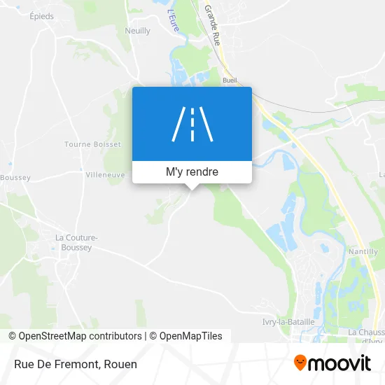 Rue De Fremont plan