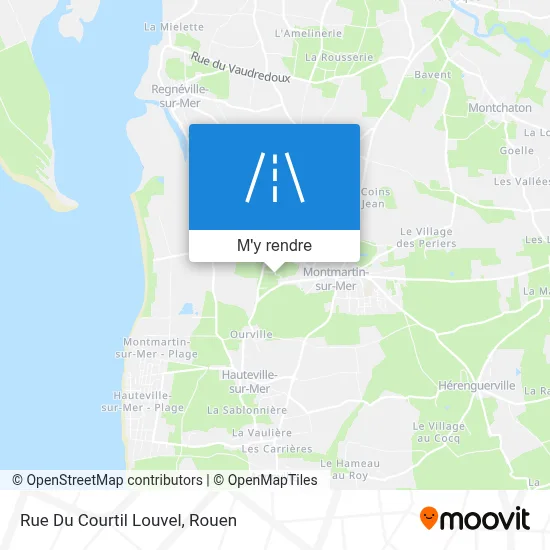 Rue Du Courtil Louvel plan