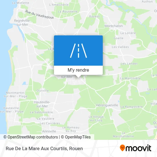 Rue De La Mare Aux Courtils plan