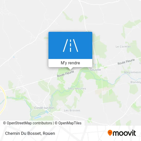 Chemin Du Bosset plan