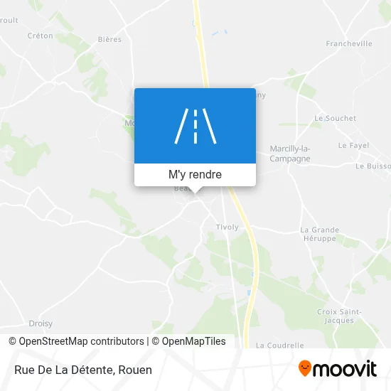Rue De La Détente plan