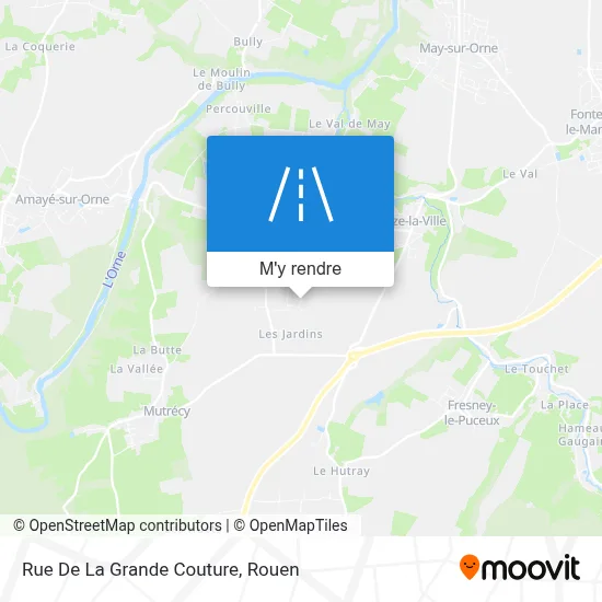 Rue De La Grande Couture plan
