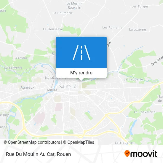 Rue Du Moulin Au Cat plan