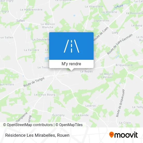 Résidence Les Mirabelles plan