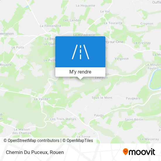 Chemin Du Puceux plan