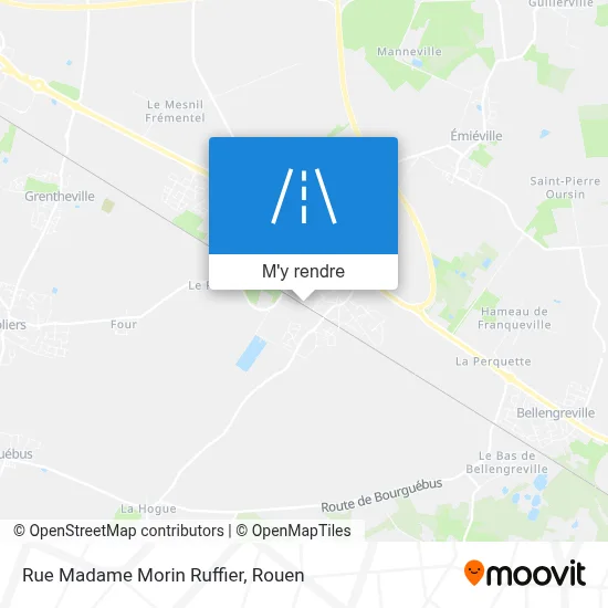 Rue Madame Morin Ruffier plan
