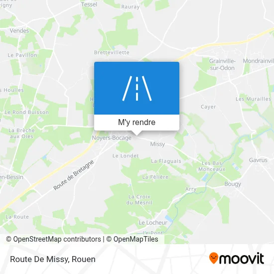 Route De Missy plan
