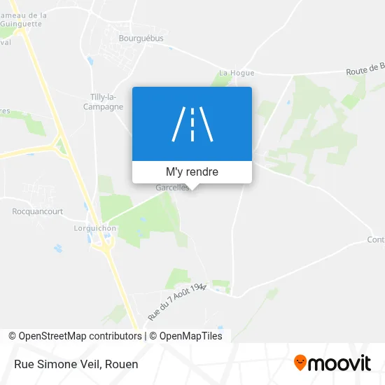 Rue Simone Veil plan