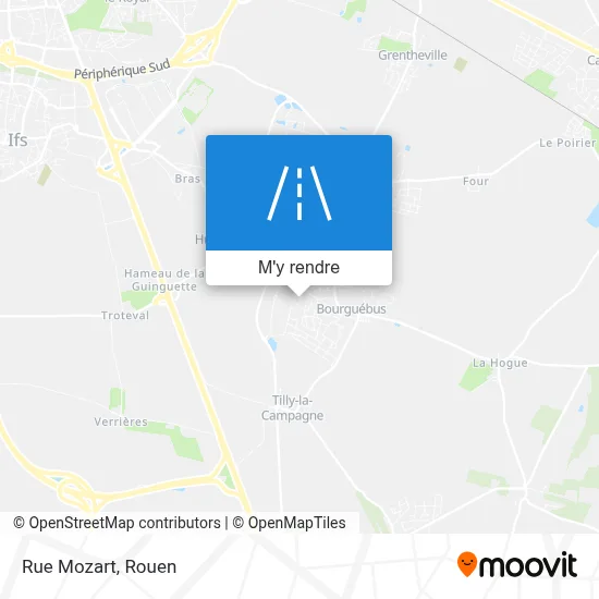 Rue Mozart plan