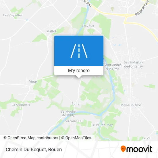 Chemin Du Bequet plan