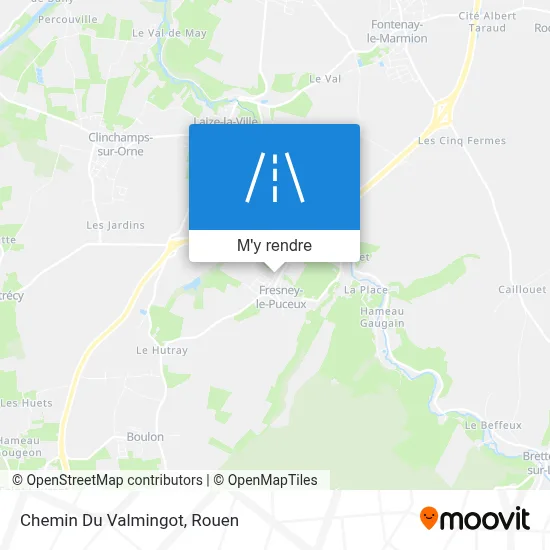 Chemin Du Valmingot plan