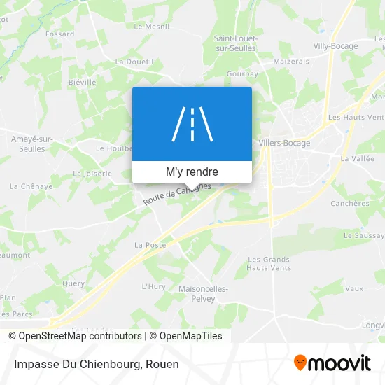 Impasse Du Chienbourg plan