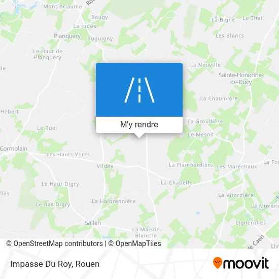 Impasse Du Roy plan