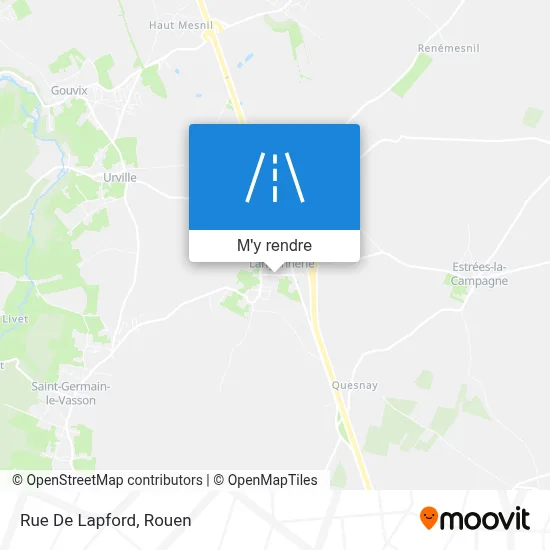 Rue De Lapford plan