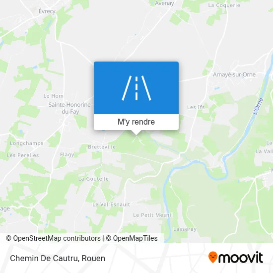 Chemin De Cautru plan