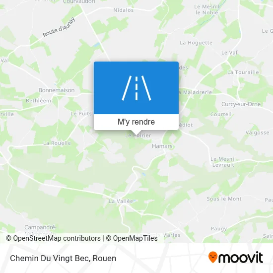 Chemin Du Vingt Bec plan