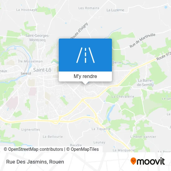 Rue Des Jasmins plan