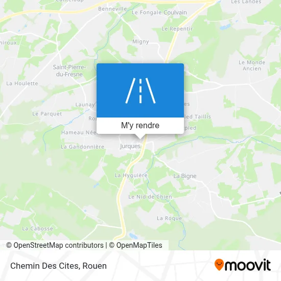 Chemin Des Cites plan